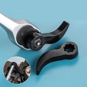 Angle Type Half Axle Disassembly Tool for Tesla – Drive Pry Bar Adapter