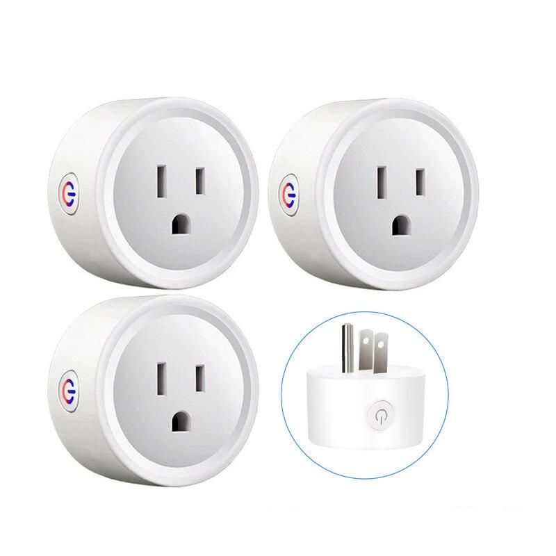 WiFi Smart Plug with Voice Control & Timing Function