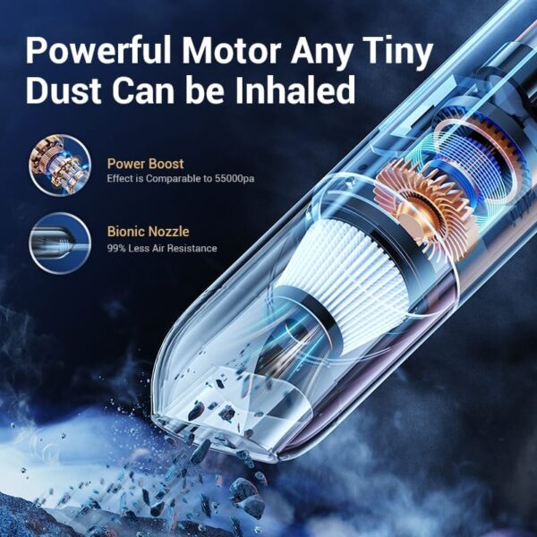 Portable Cordless Handheld Vacuum Cleaner for Tesla - Image 4