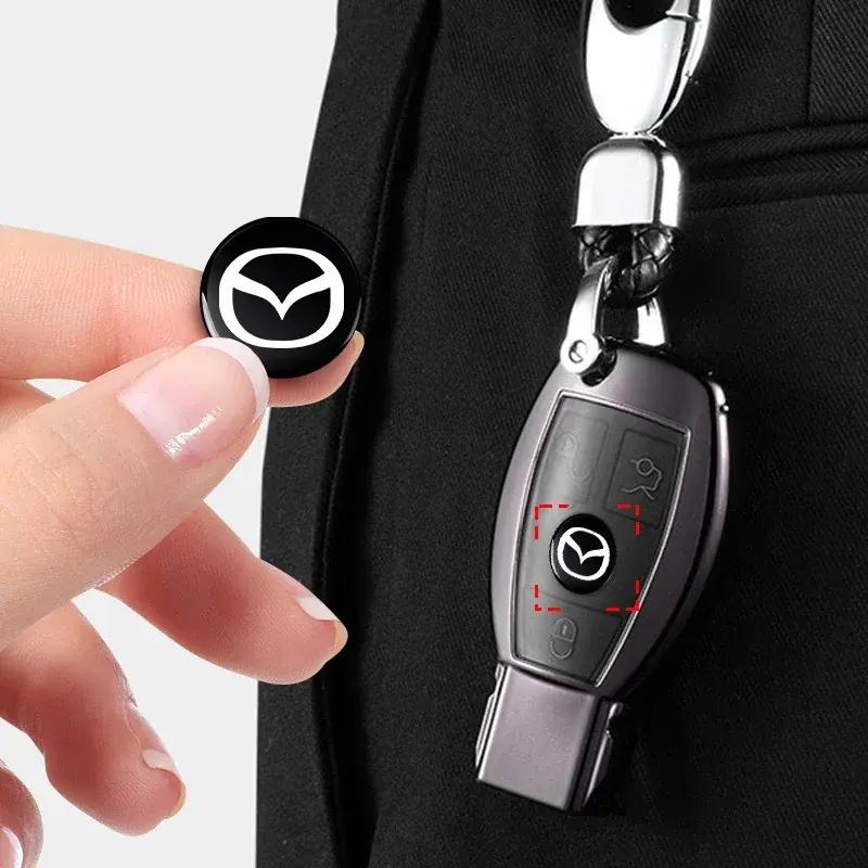 14mm Fob Car Logo Sticker for Mazda CX-5 CX-9 CX-30 – Premium Key Emblem