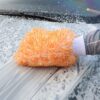 Dual-Sided Microfiber Car Wash Gloves for Tesla