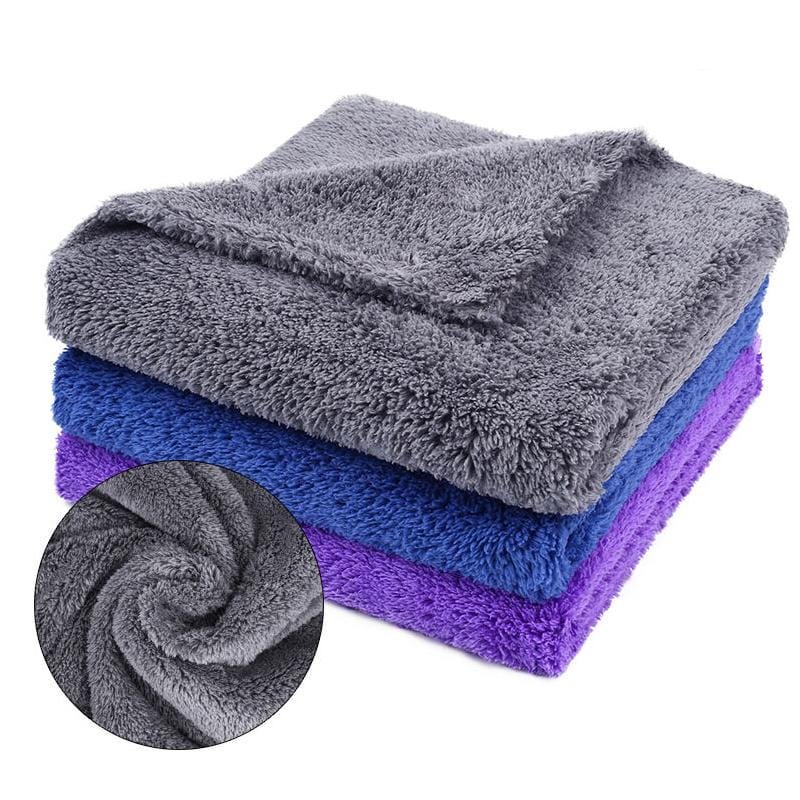 350GSM Super Absorbent Edgeless Microfiber Car Towel for BMW, Ford, Toyota