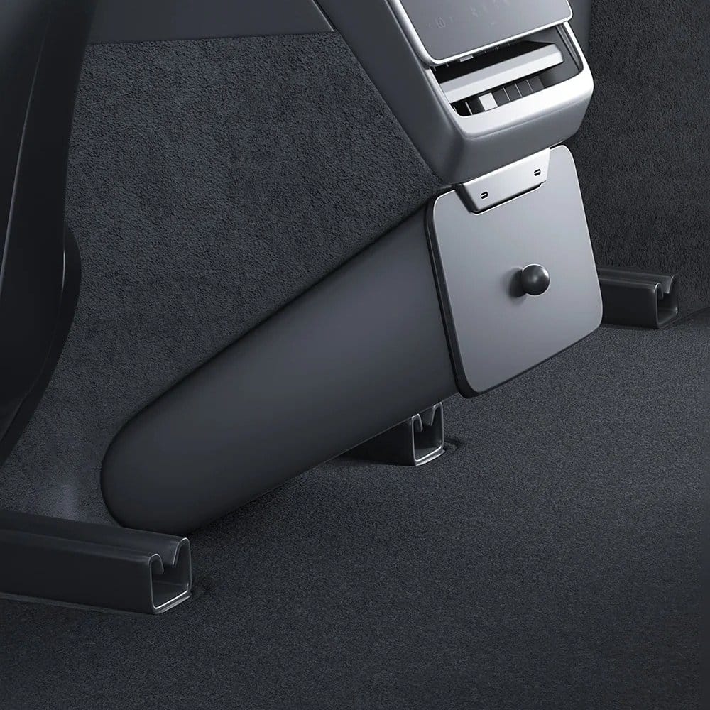 Tesla Model 3 Rear Seat Magnetic Trash Can & Storage Bin for 2024 Highland