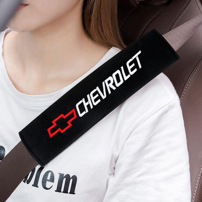 Car Seat Belt Cover Shoulder Pad for Chevrolet Camaro, Cruze, Malibu