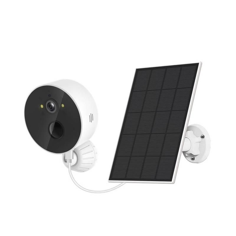 1080P Solar-Powered WiFi Outdoor Camera with Night Vision & Two-Way Audio
