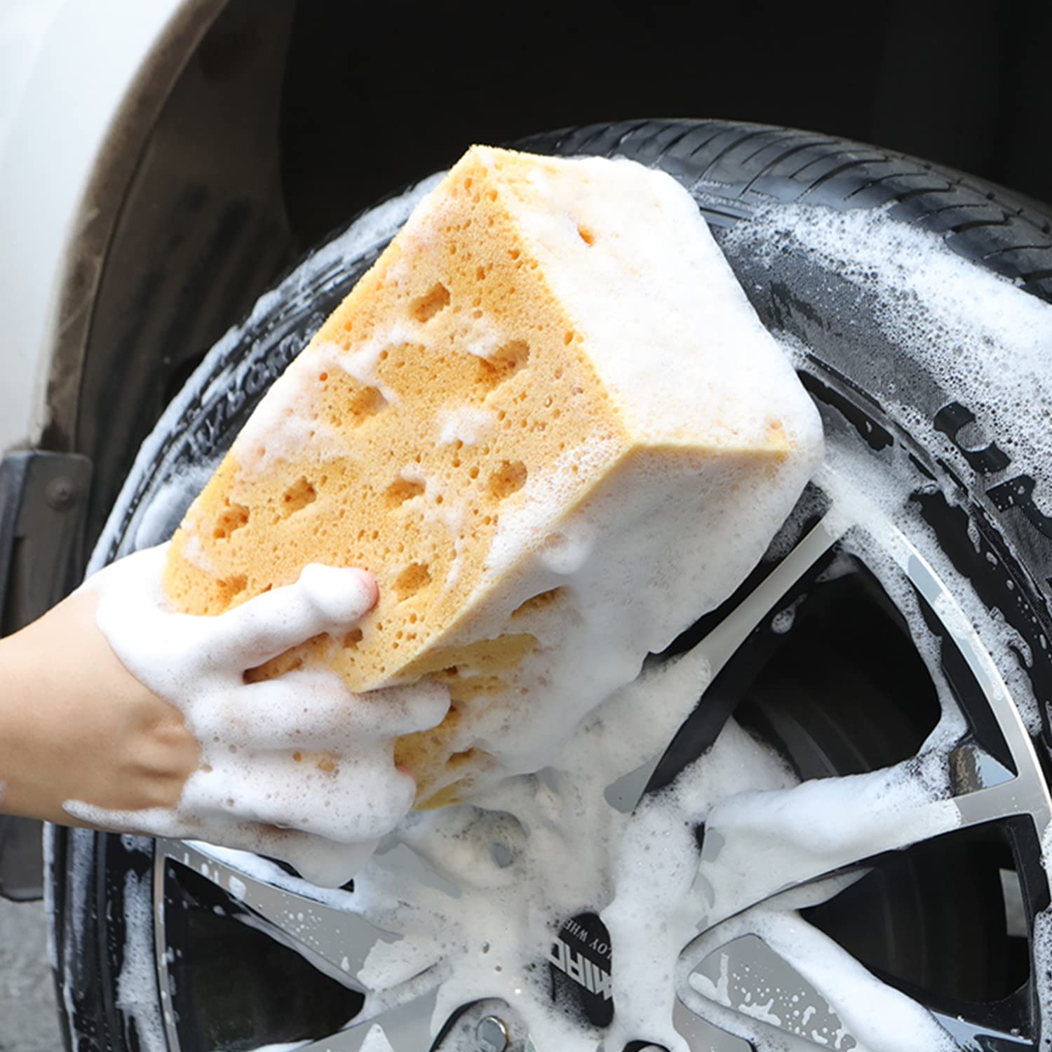 High-Foam Car Wash Sponge – Ultra Absorbent for Honda