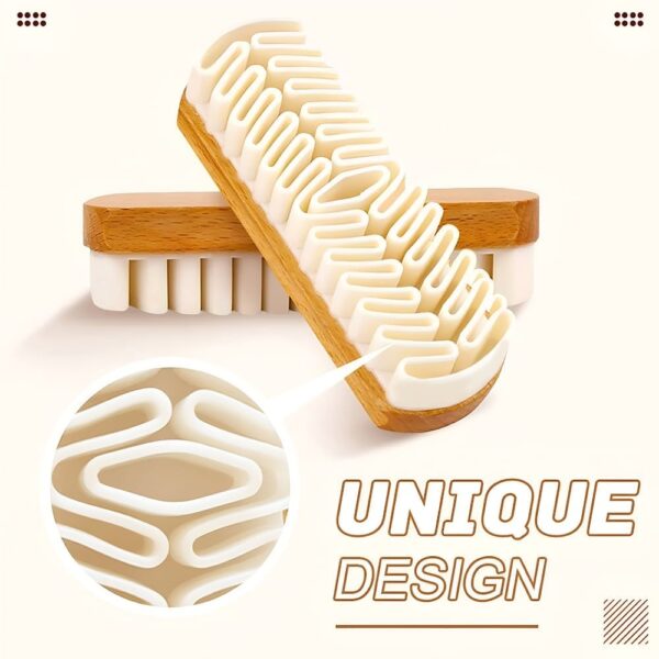 Tesla Car Interior Cleaning Brush for Suede, Alcantara & Plush Fabrics - Image 3