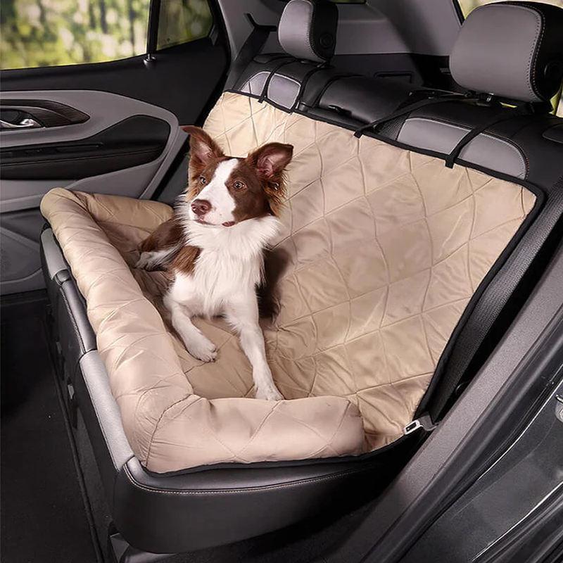 Waterproof Dog Car Seat Cover Pad for Tesla – Anti-Scratch, Double-Sided Protector